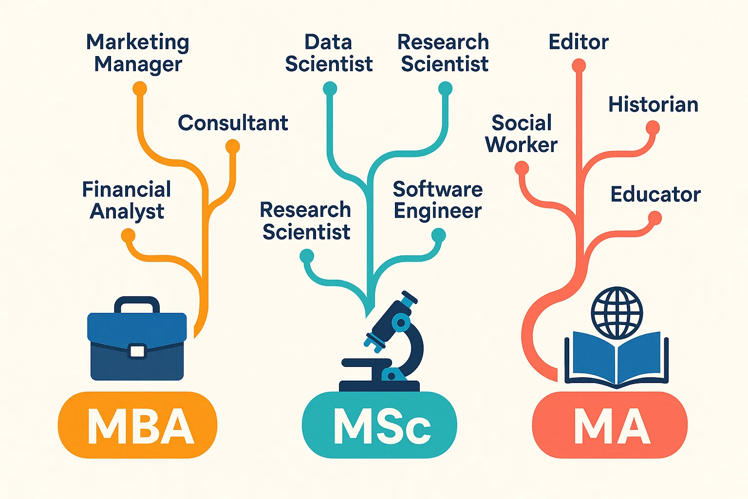 Types of master's degree