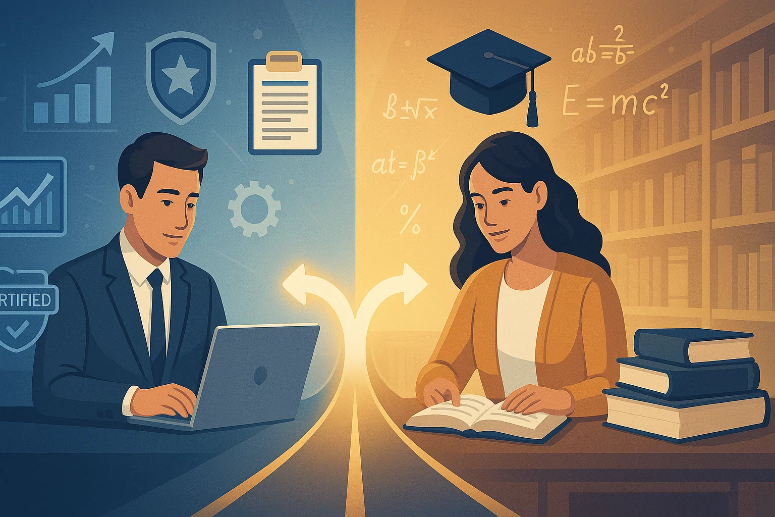 Professional Degree vs Academic Degree